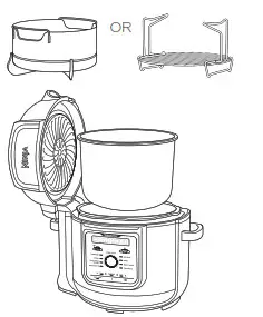 NINJA Foodi 9-in-1 Multi-Cooker OP350UK- Air Crisp 3