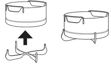 NINJA Foodi 9-in-1 Multi-Cooker OP350UK- BASKET