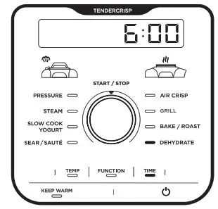 NINJA Foodi 9-in-1 Multi-Cooker OP350UK- Dehydrate 3