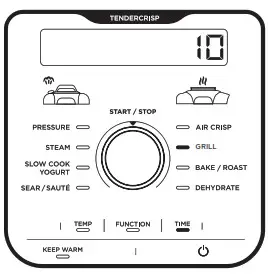 NINJA Foodi 9-in-1 Multi-Cooker OP350UK- Grill 2