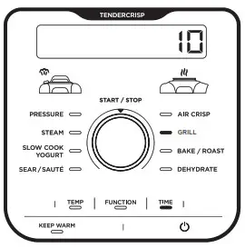 NINJA Foodi 9-in-1 Multi-Cooker OP350UK- Grill 5
