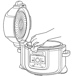 NINJA Foodi 9-in-1 Multi-Cooker OP350UK- Hand-Washing