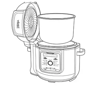 NINJA Foodi 9-in-1 Multi-Cooker OP350UK- Sear 1