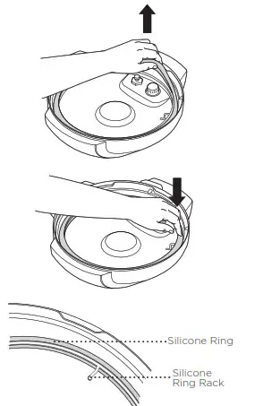 NINJA Foodi 9-in-1 Multi-Cooker OP350UK- Silicone Ring