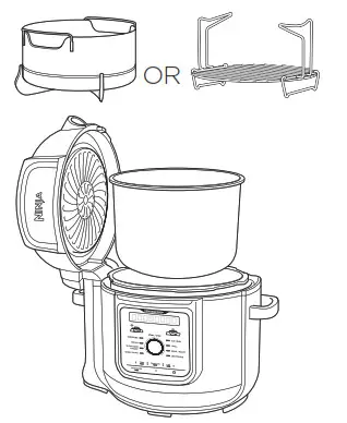 NINJA Foodi 9-in-1 Multi-Cooker OP350UK- Steam 1