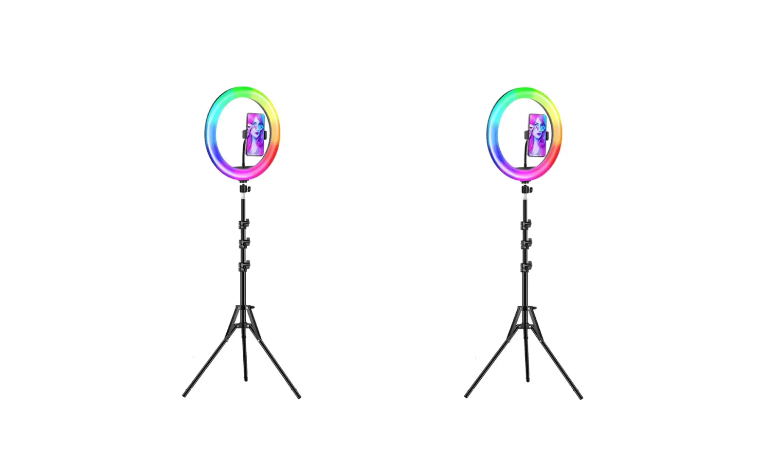 Onn Rgb Ring Light With Tripod User Guide
