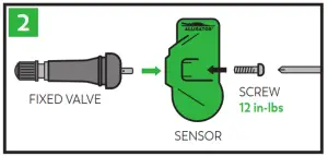 PDQ TPMS Dual-Band 315-- Sensor