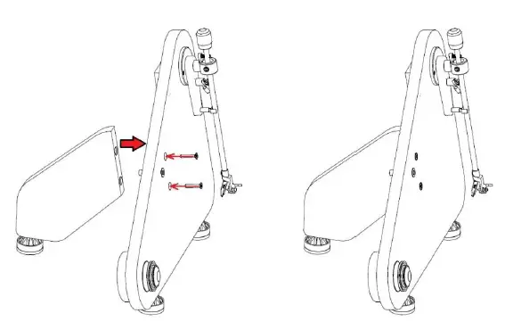 ASSEMBLING THE REAR SUPPORT