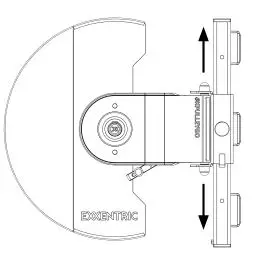 EXXENTRIC kPulley Flywheel Training User Guide - Setting the Height