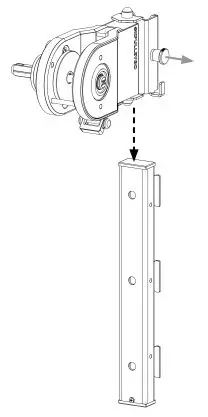 EXXENTRIC kPulley Flywheel Training User Guide - Slide the kPulley Go onto the beam