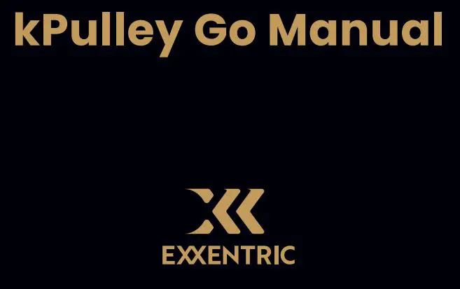 EXXENTRIC kPulley Flywheel Training User Guide