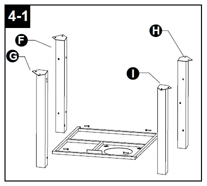 Hiland GS-F-PC Outdoor Gas Firepit-11