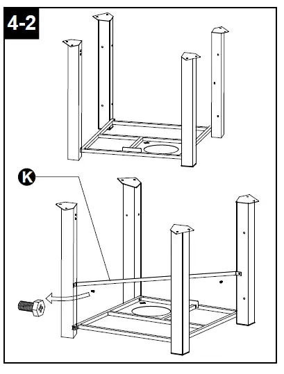 Hiland GS-F-PC Outdoor Gas Firepit-13