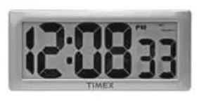 a close up of a clock