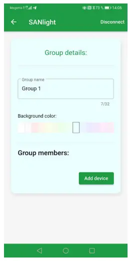 sanlight EVO Series Bluetooth Dimmer - Mesh Maintenance