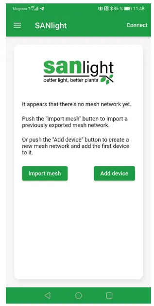 sanlight EVO Series Bluetooth Dimmer - Pairing instructions
