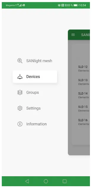 sanlight EVO Series Bluetooth Dimmer - Using the App 1