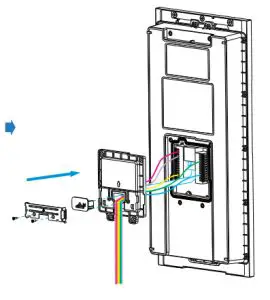 Akuvox R27X Door Phone - Back cover 1