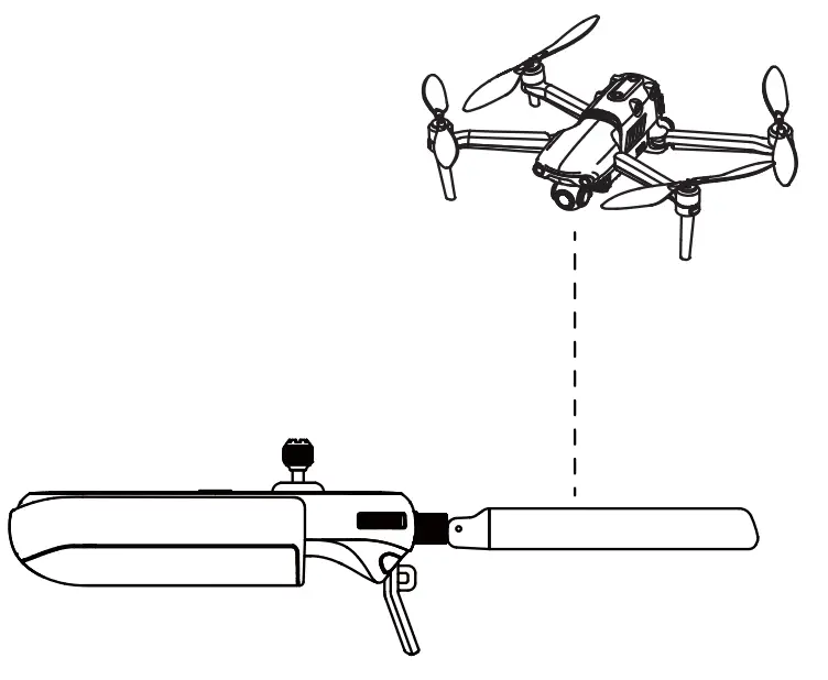 AUTEL EF9RC2409A Smart Controller - Top view 2