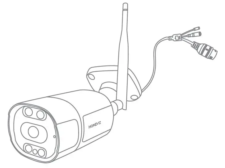 HOMEVIZ OB10 Wireless Security Camera image