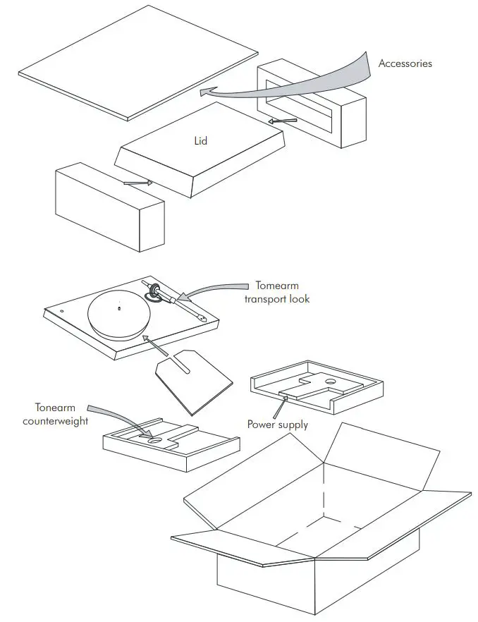Pro-Jech Pro-Ject Essential II - Accessories
