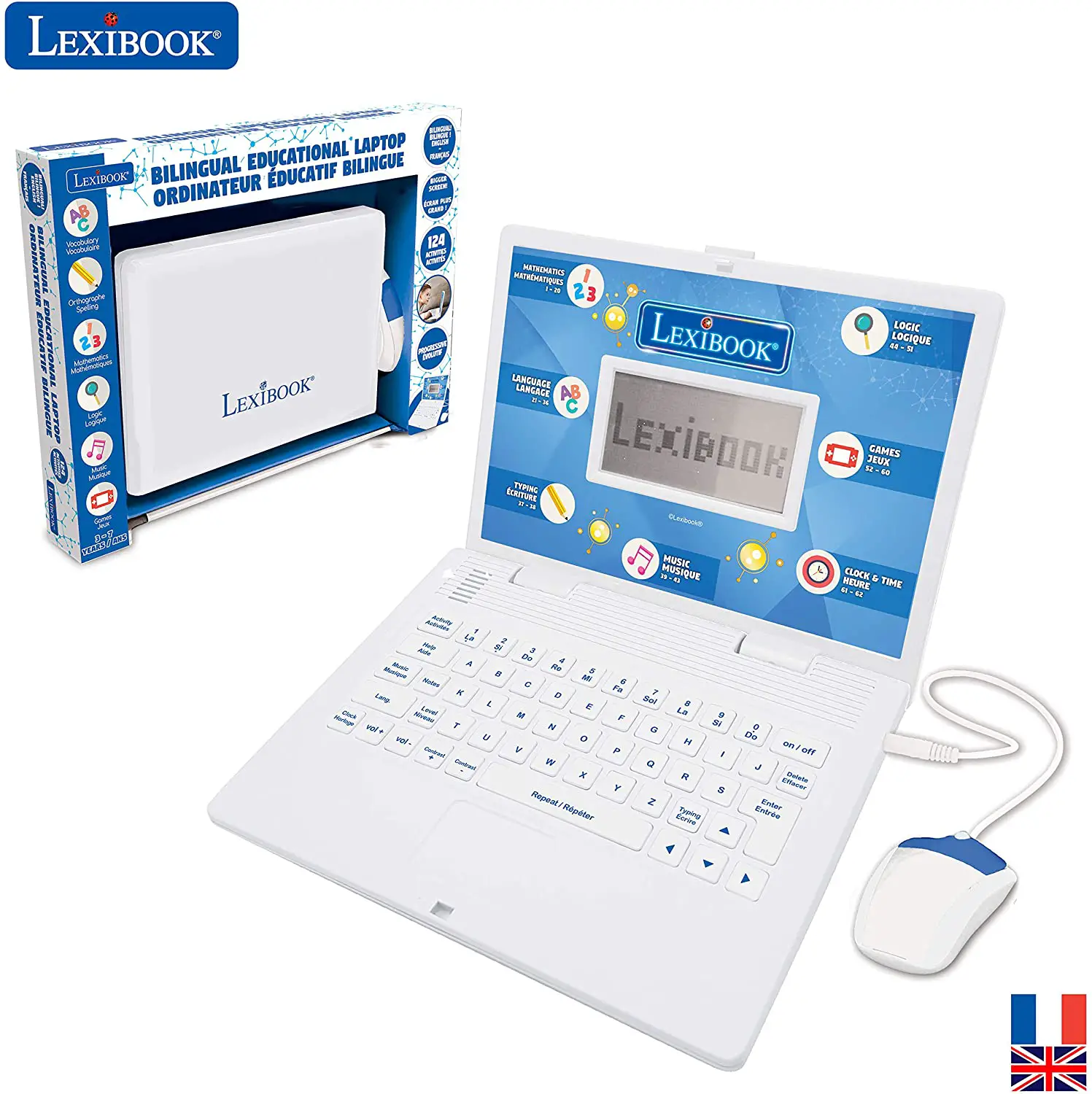 LEXIBOOK JC598i5 Series Educational and Bilingual Laptop