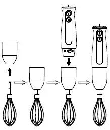 INVENTUM MX201S Staafmixer Set fig3