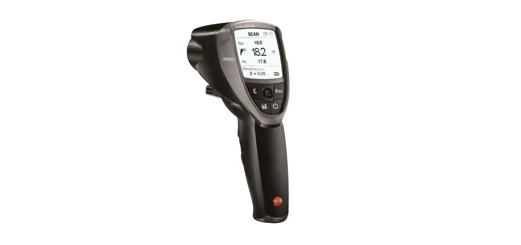 Testo 835-h1 Infrared Thermometer Instructions