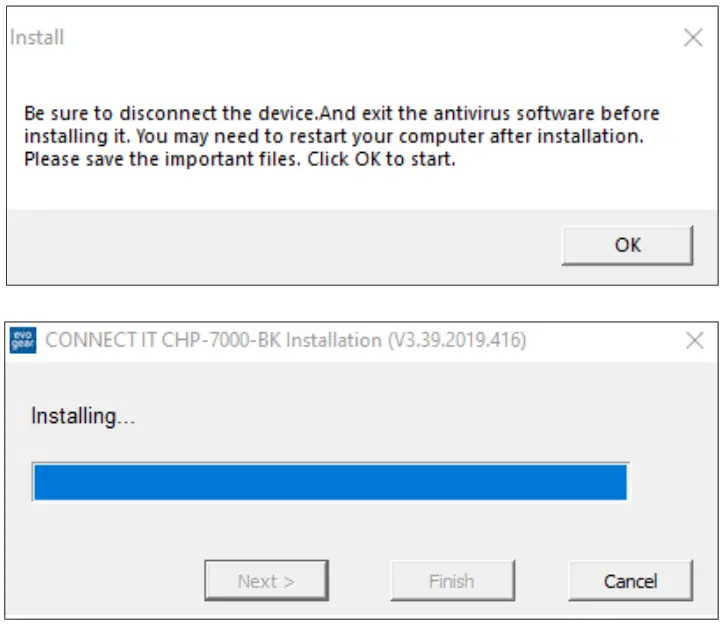 connect IT CHP 7000 BK Gaming Headphones with Microphone - disconnected