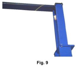 TUXED Two-Post Clear Floor Lift - fIG 9