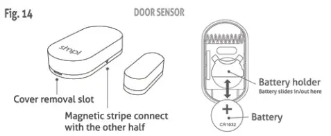 simpl 731069 Motion Alert Kit - Sensor Battery Replacement 14
