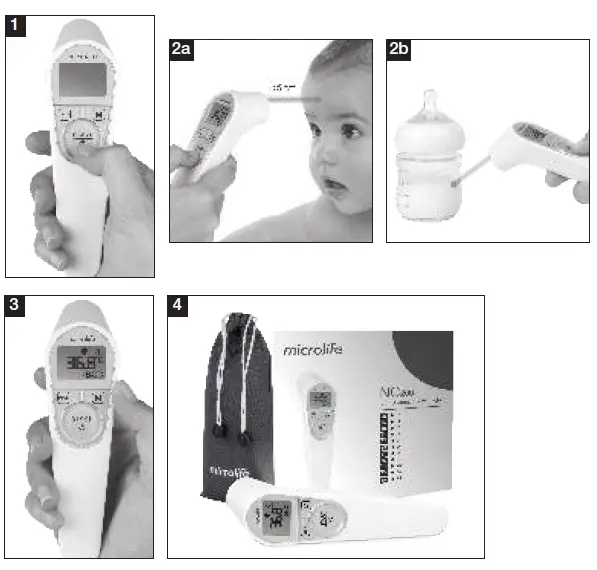 microlife-NC200-Non-Contact-Infrared-Thermometer-fig 1