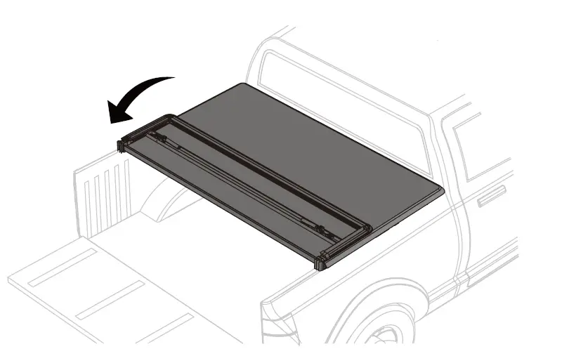 TONNEAU COVER 59312 Soft Folding 7