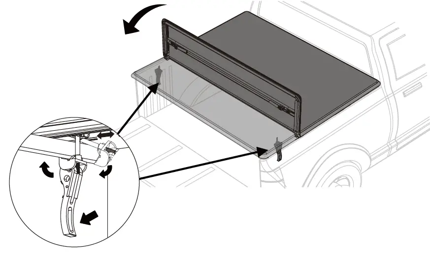 TONNEAU COVER 59312 Soft Folding 8