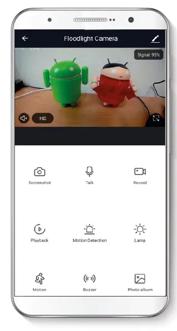NEXXT V2 Smart floodlight Wi-Fi Camera fig 23
