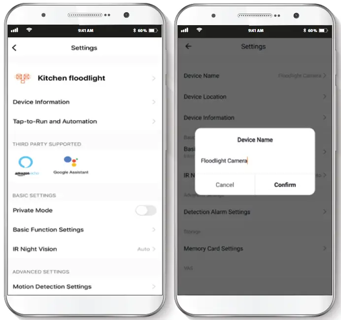 NEXXT V2 Smart floodlight Wi-Fi Camera fig 25