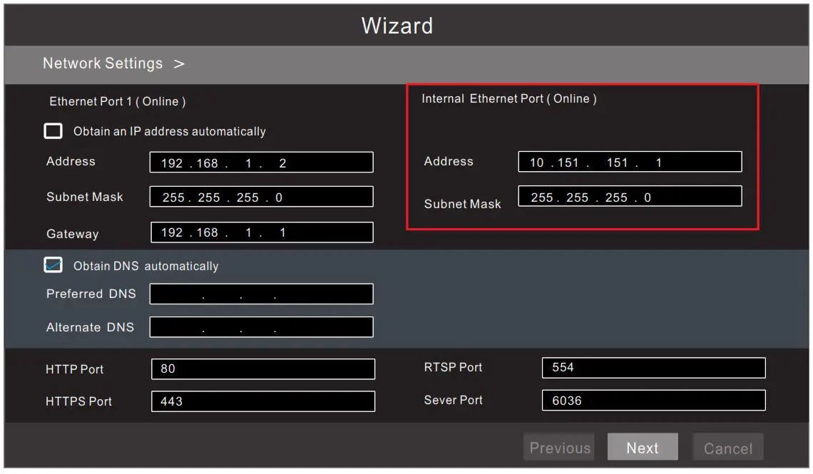 speco technologies N8NRT Smart Management Terminal - . Network Configuration & Add Devices