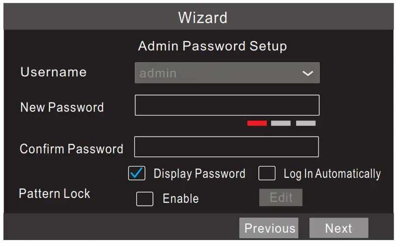 speco technologies N8NRT Smart Management Terminal - Login