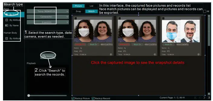 speco technologies N8NRT Smart Management Terminal - Smart Search