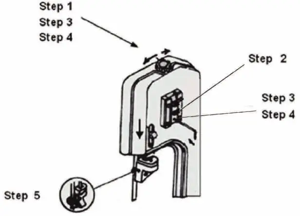 KLUTCH 4 1 2in. x 6in. Metal Band Saw With Vertical Cutting Table - ADJUSTING THE BLADE TRACKING