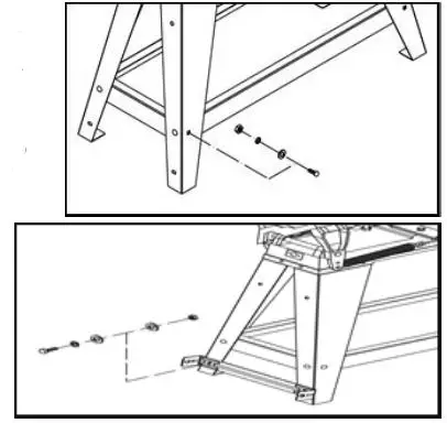 KLUTCH 4 1 2in. x 6in. Metal Band Saw With Vertical Cutting Table - Assembling the Band Saw 1