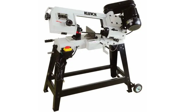 Klutch 4 1 2in. X 6in. Metal Band Saw With Vertical Cutting Table Owner's Manual