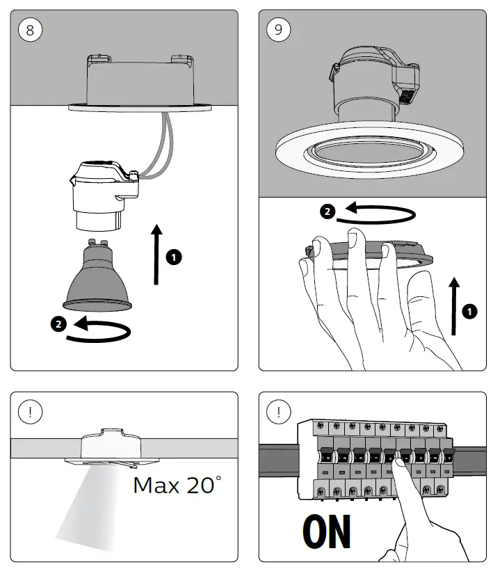 PHILIPS Milliskin Hue Personal Wireless Lighting 6