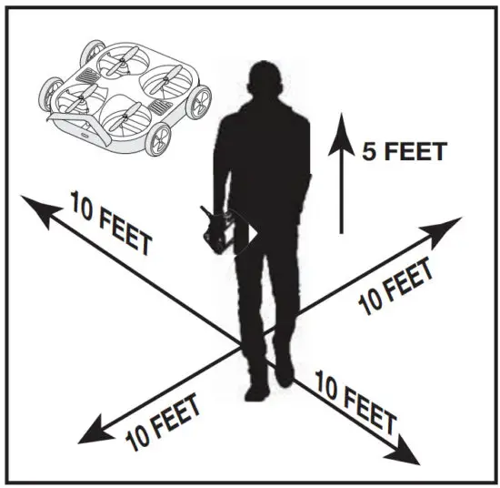 Huabo HB2022N Drone Air Racer - OPERATING DRONE