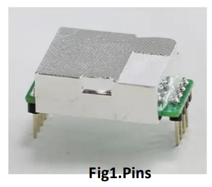 Winsen MH Z19E Infrared CO2 Sensor Module - fig 1