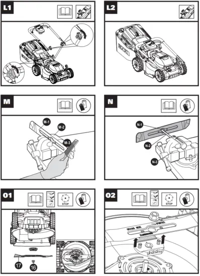 WORX WG779E Cordless Lawn Mower - fig6