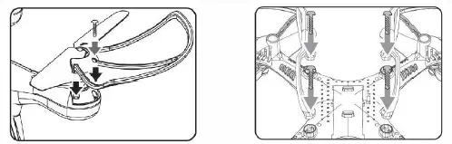 Wintide Brand DRC08 2.4G Remote Control Drone FIG 3