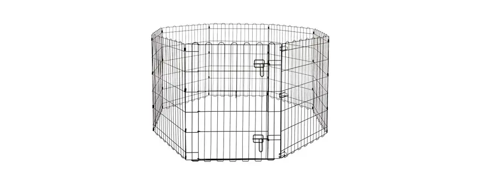 Amazon Basics 9004-24a Foldable Metal Pet Exercise And Playpen User Guide
