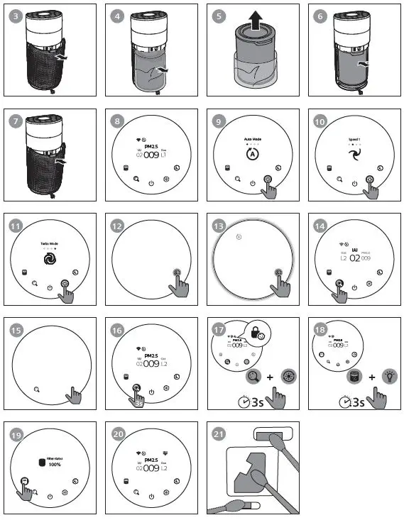 PHILIPS-4000i-Series-AC3854-Air-Purifier-3