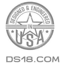 DS18 SQBASSx2 Under Seat Amplified Subwoofer - Fig 1